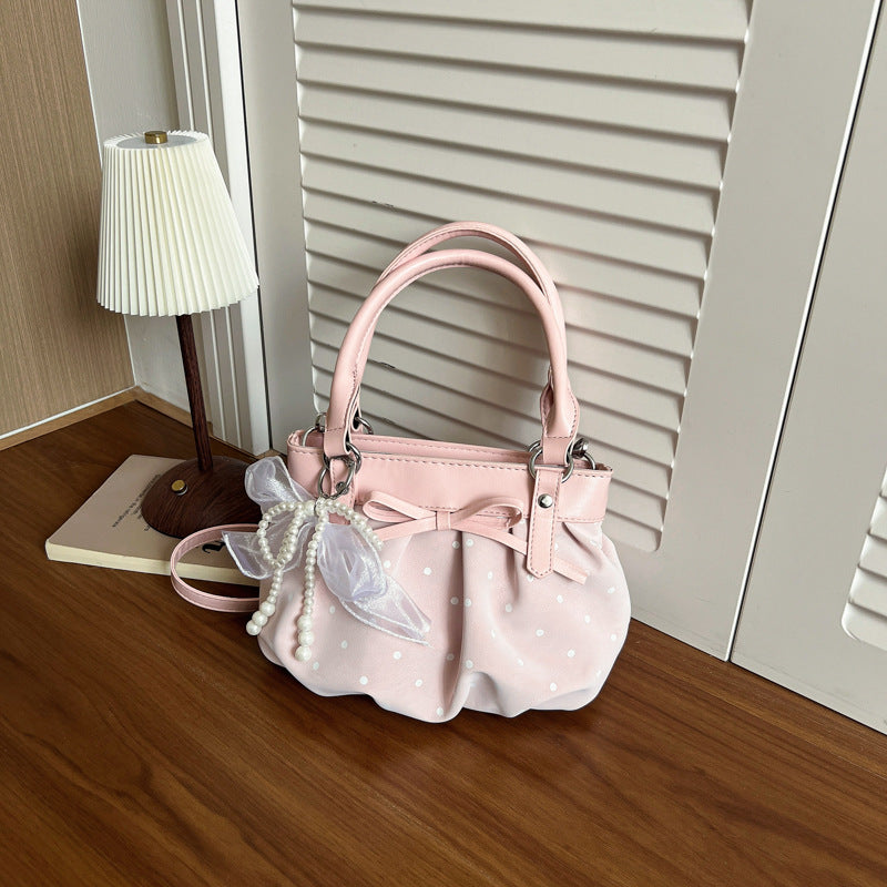 Stylish Polka Dot Handbag — product view 3