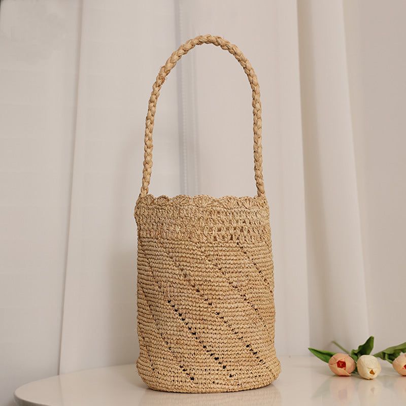 Braided Bast Bag LoungeYard — product view 6