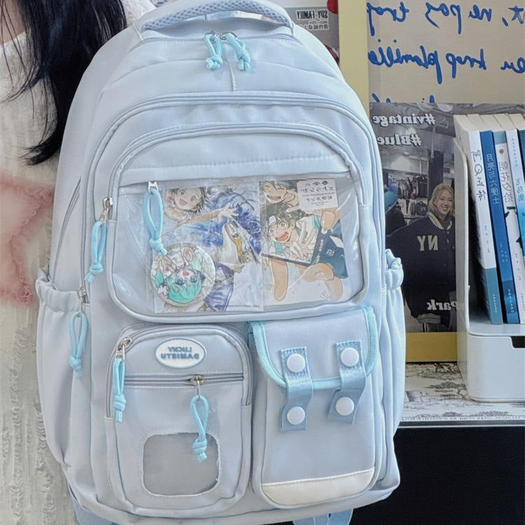 Graphic Illustration Multi-Compartment Backpack — product view 4
