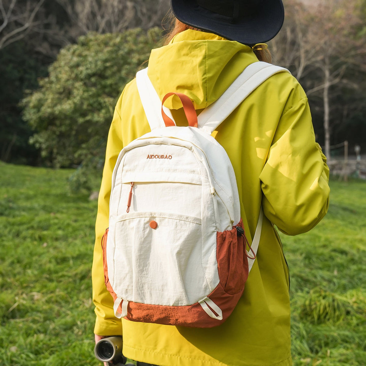 Practical Multi-Compartment Backpack LoungeYard — product view 3