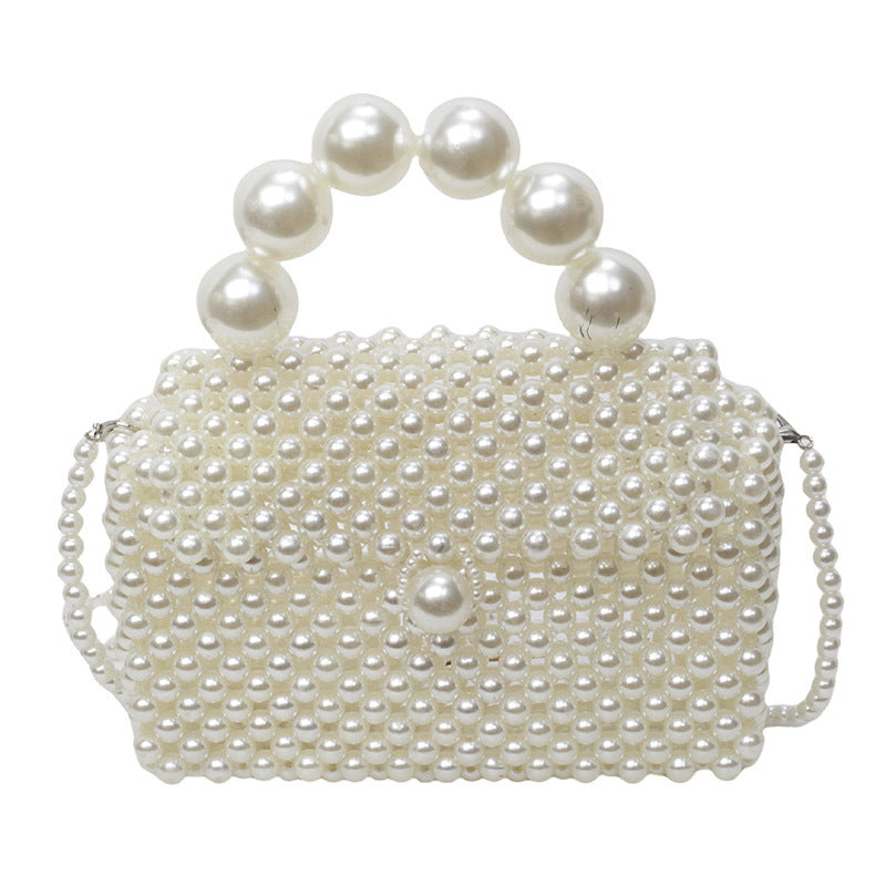 Pearl-Embellished Evening Handbag — product view 1