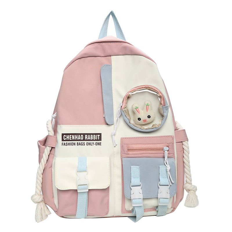 Cute Animal-Themed Casual Backpack LoungeYard — product view 5