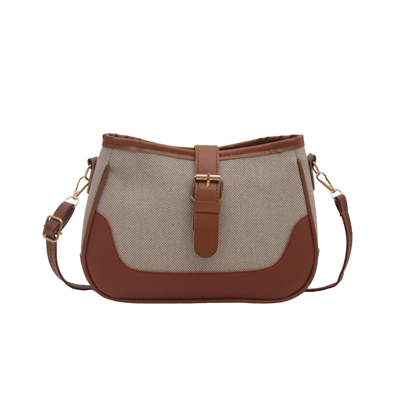 Structured Canvas Handbag — product view 1