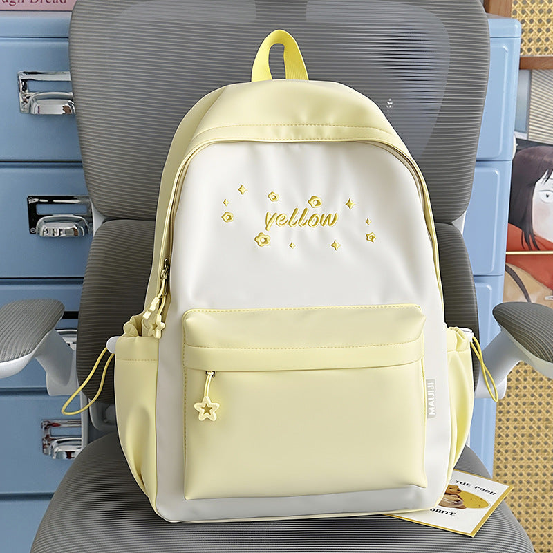 Cute Floral-Embellished Backpack LoungeYard — product view 7