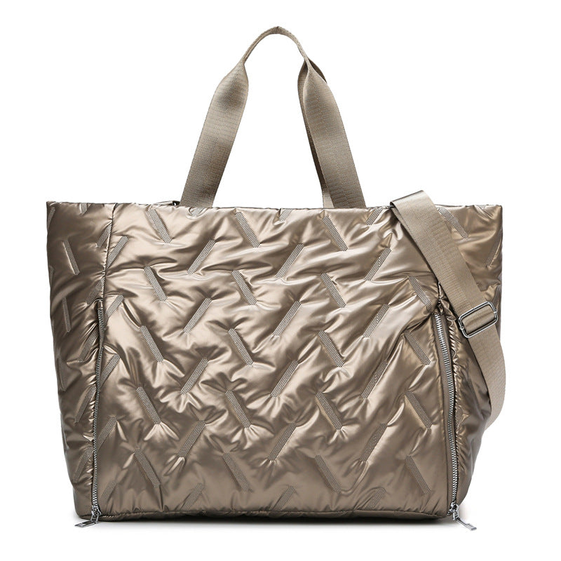 Quilted Multi-Functional Tote Bag LoungeYard — product view 1