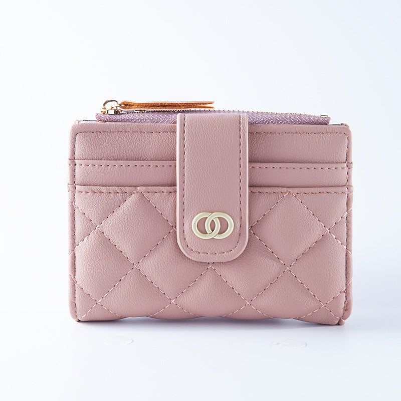 Quilted Leather Cardholder — product view 4