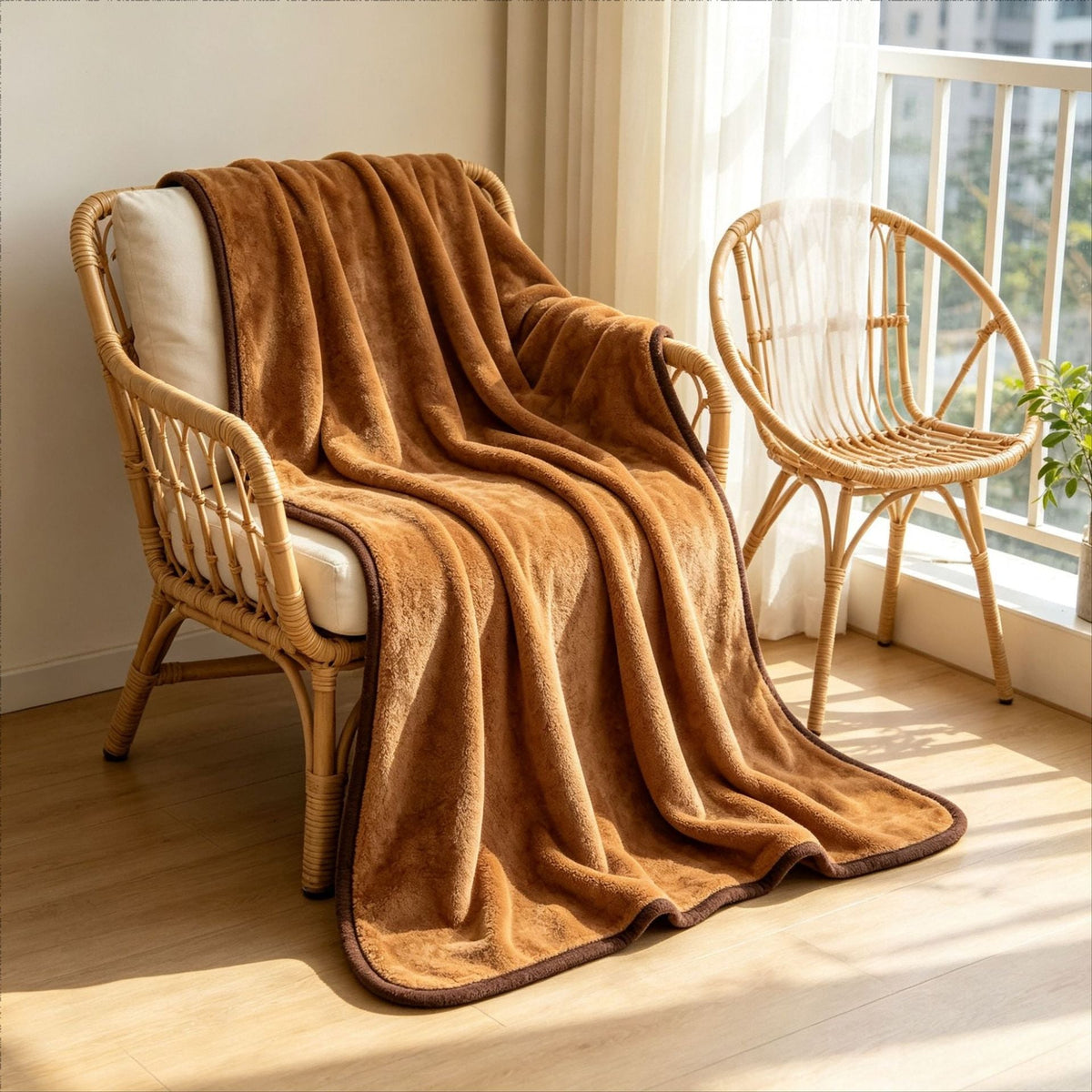 Oversized Soft Plush Blanket — product view 1