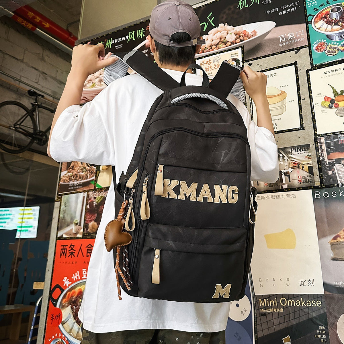 Multi-Pocket Lightweight Backpack LoungeYard — product view 2