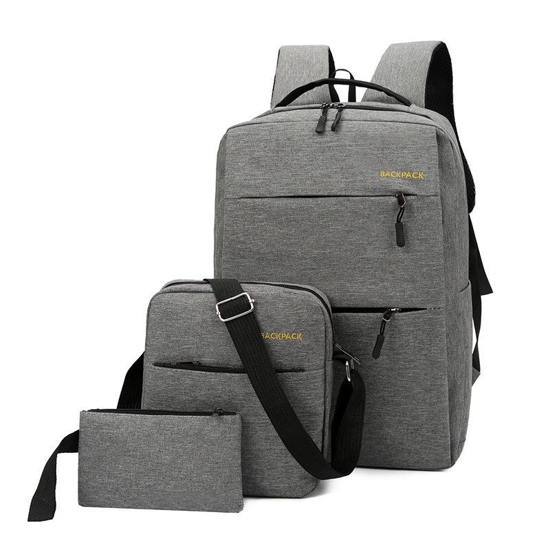 Multi-Pocket Laptop Backpack and Accessory Set LoungeYard — product view 1