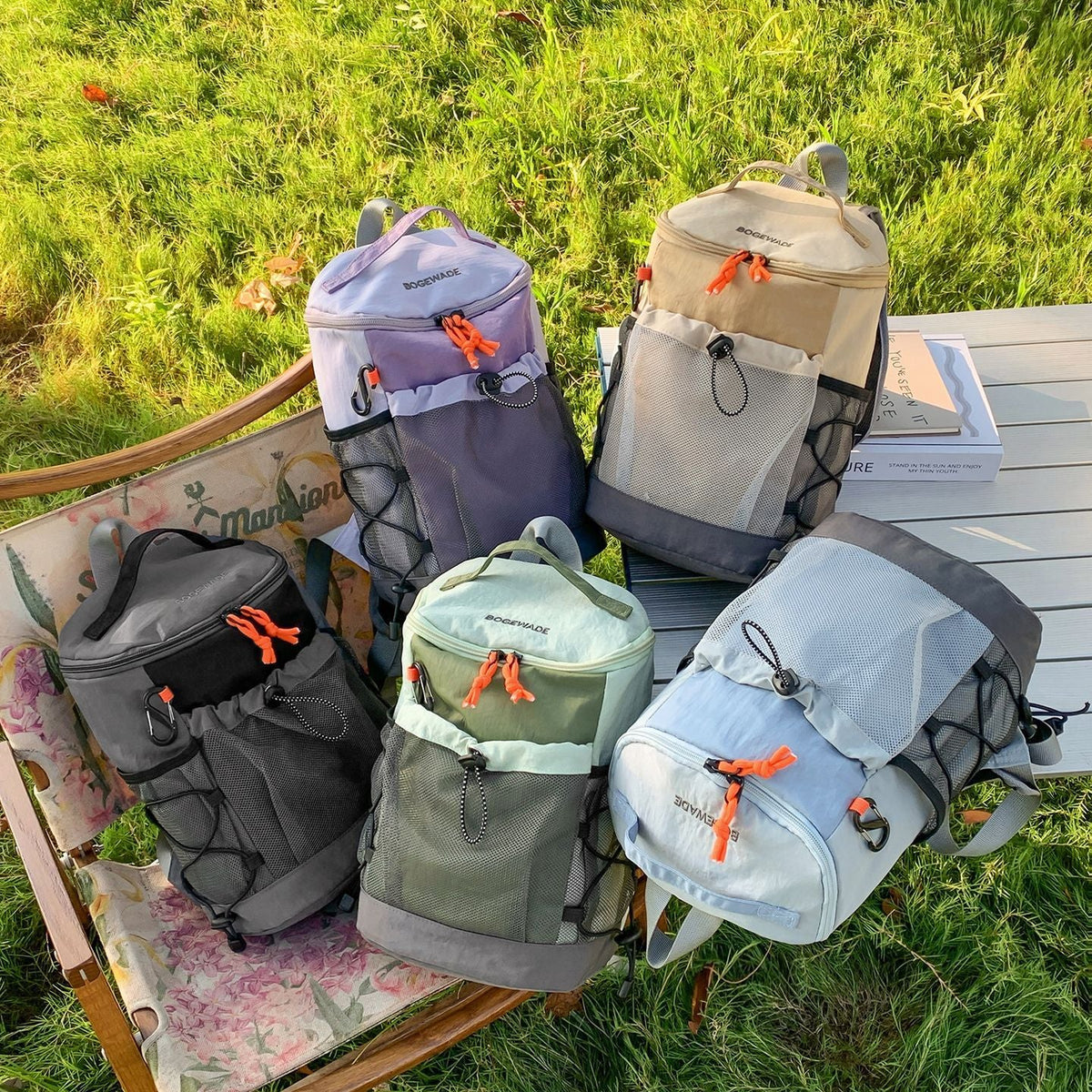 Multi-Pocket Outdoor Adventure Backpack LoungeYard — product view 4