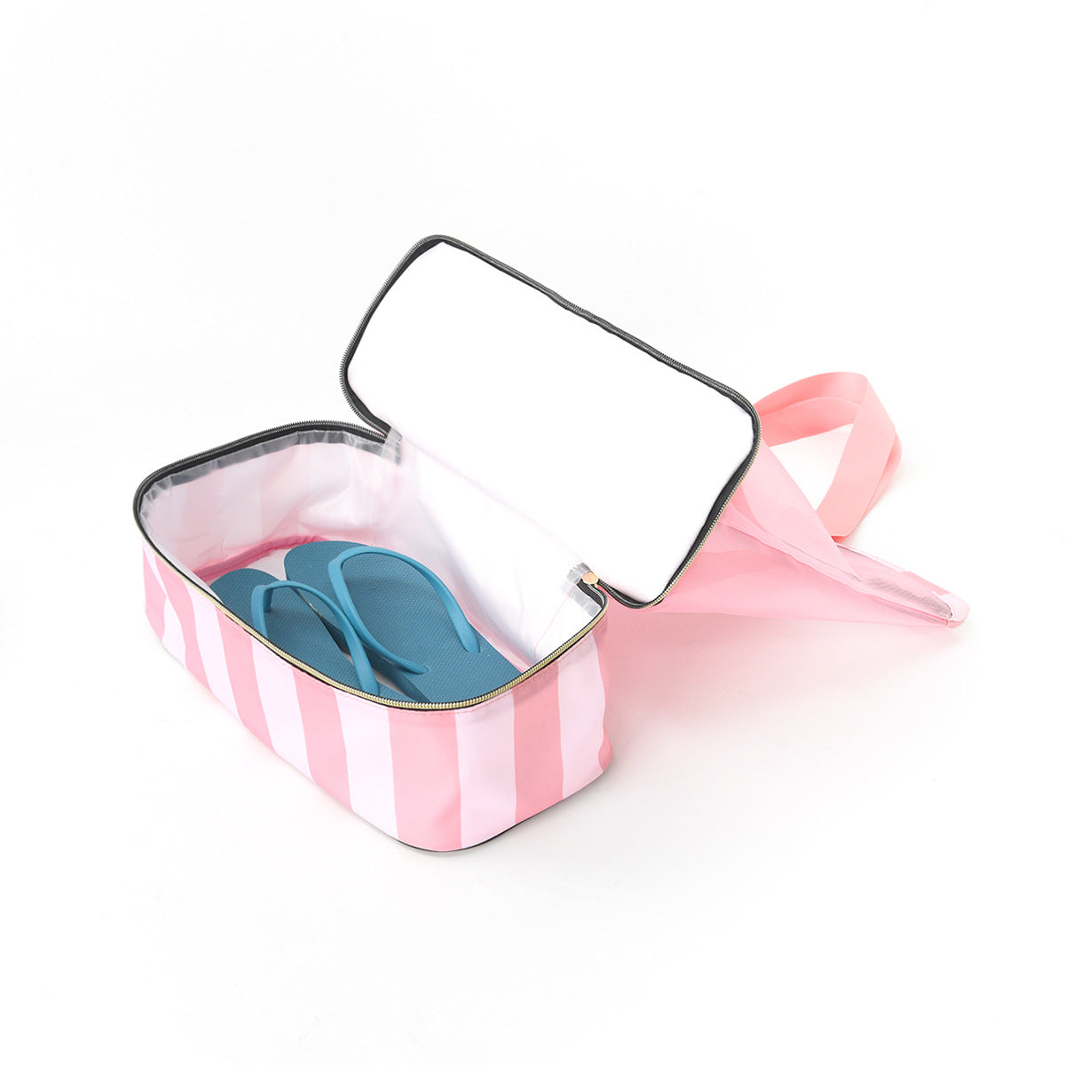Beach bag with see-through design and large storage LoungeYard — product view 3