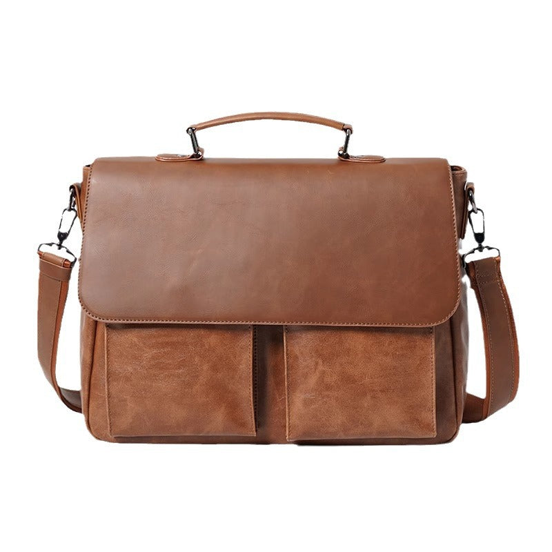 Stylish briefcase with multiple compartments LoungeYard — product view 5