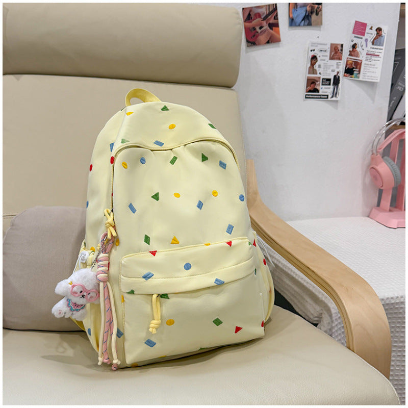 Fun Patterned Casual Backpack — product view 4