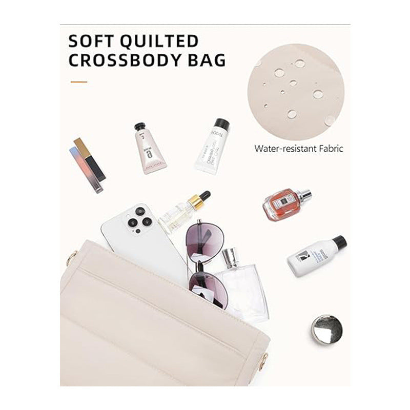 Fashionable shoulder bag with removable card case LoungeYard — product view 4
