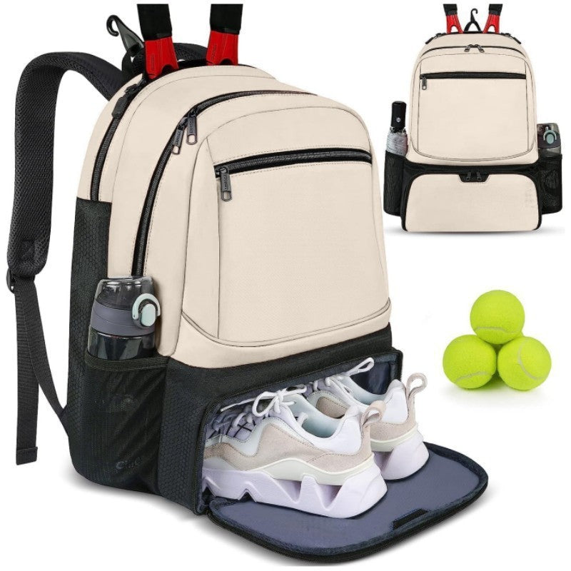 Sports Gear Backpack with Shoe Compartment LoungeYard — product view 6
