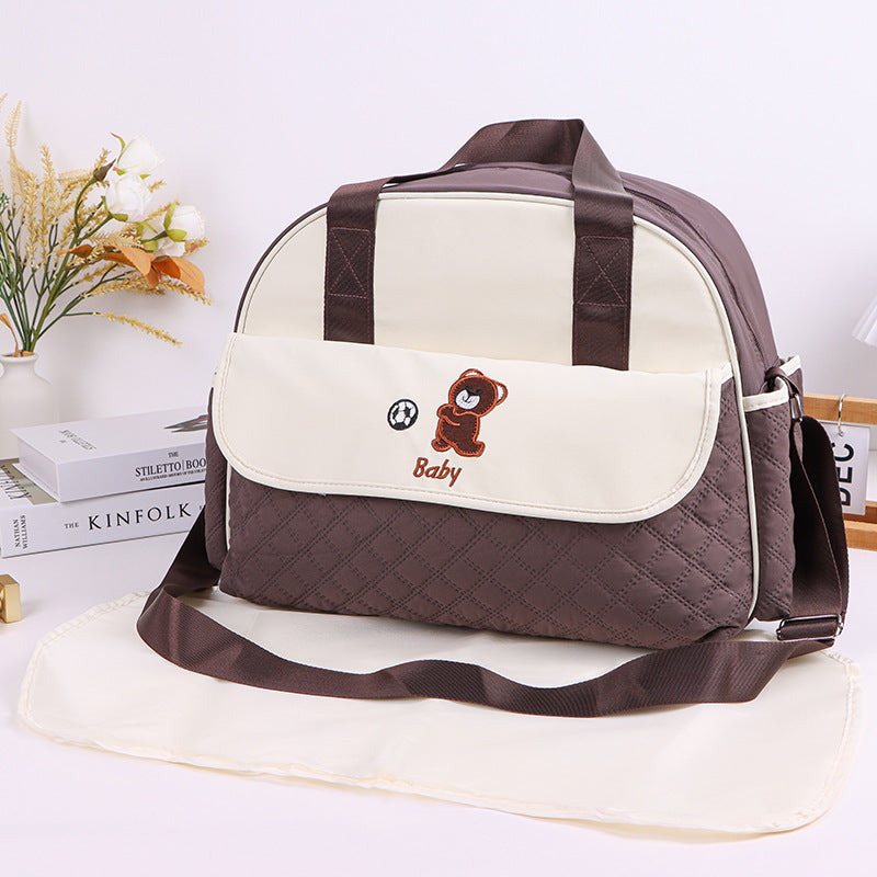 Stoff Diaper Bag with Practical Changing Mat LoungeYard — product view 6