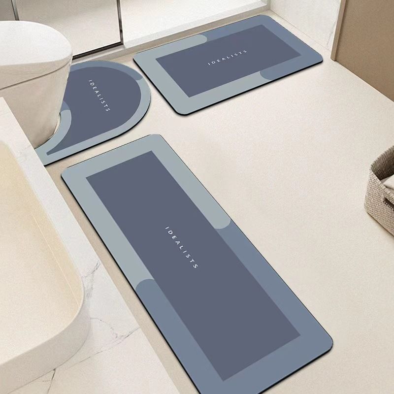 Modern Minimalist Bathroom Mat Set Bowlift — product view 7