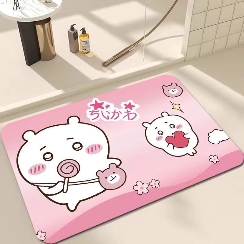 Cartoon-Themed Soft Plush Bath Mat — product view 4