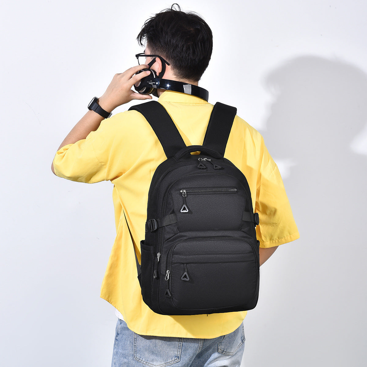 Multi-Compartment Daily Use Backpack LoungeYard — product view 1