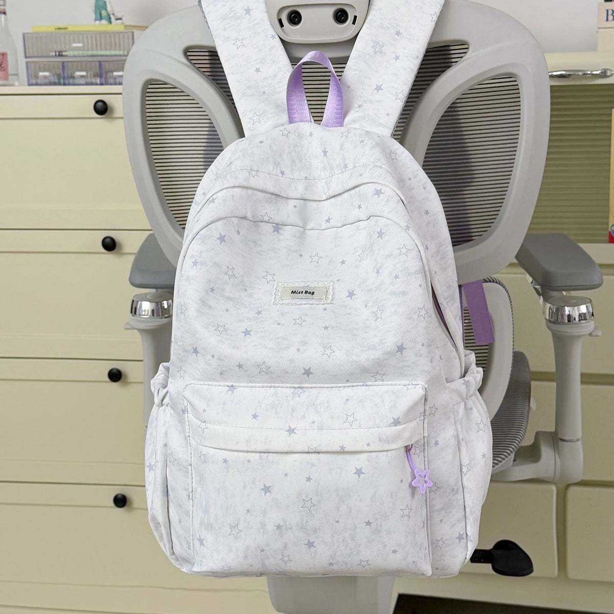 Star-Patterned Casual Backpack LoungeYard 1791205468 — product view 6