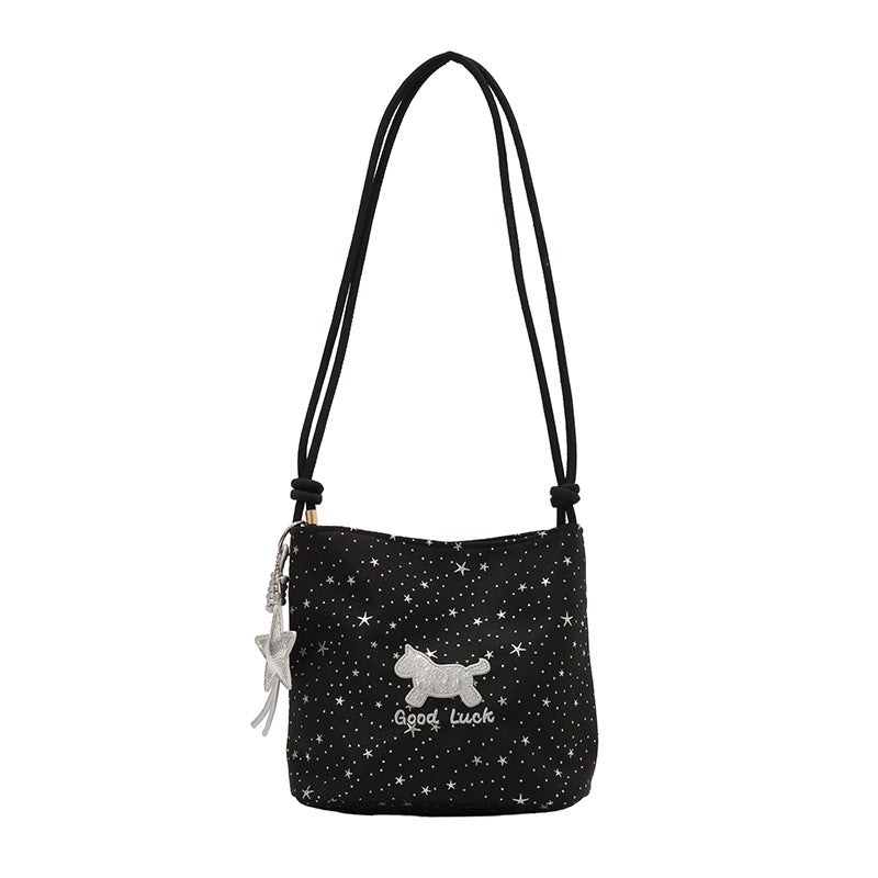 WoCasual Star-Print Crossbody Bag LoungeYard — product view 5
