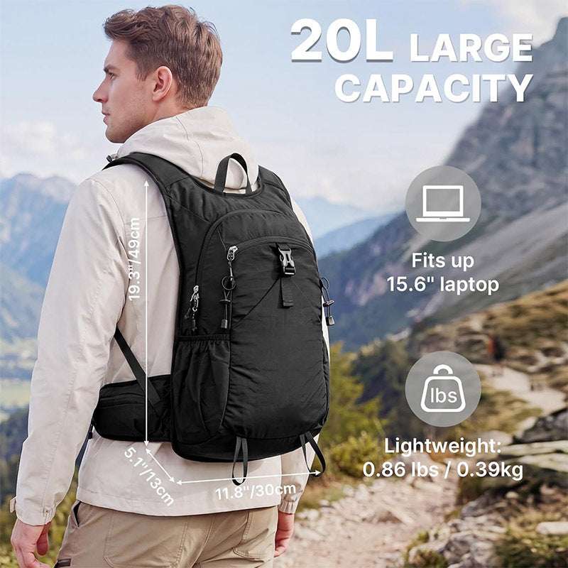 Lightweight Packable Outdoor Backpack LoungeYard — product view 2