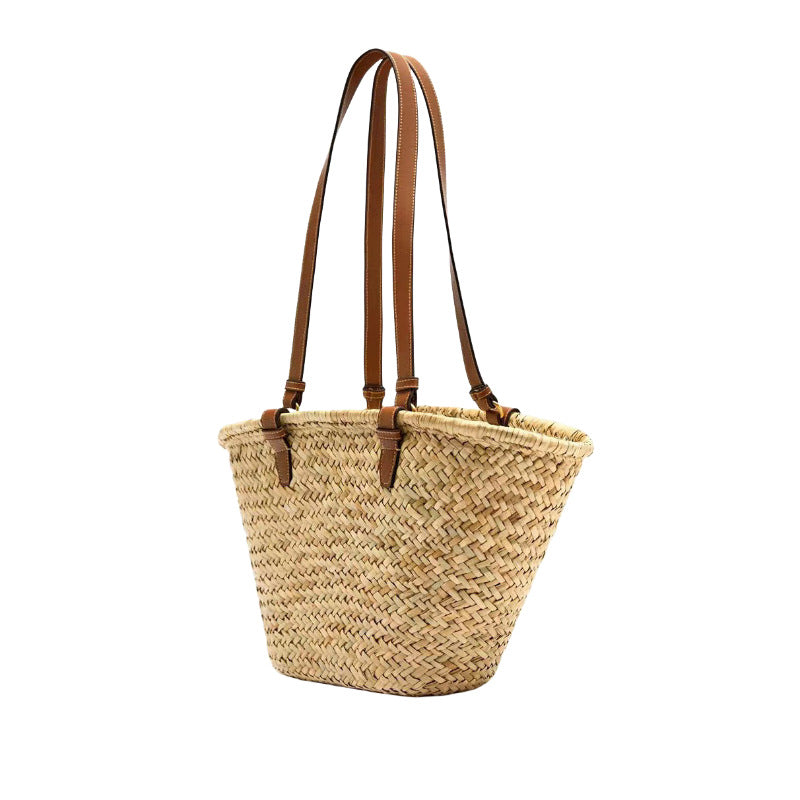 Elegant Braided Beach Bag LoungeYard — product view 2
