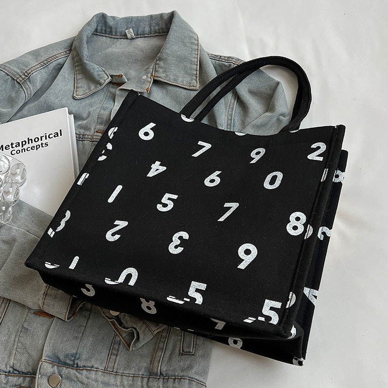 Casual Canvas Shopper Bag — product view 3