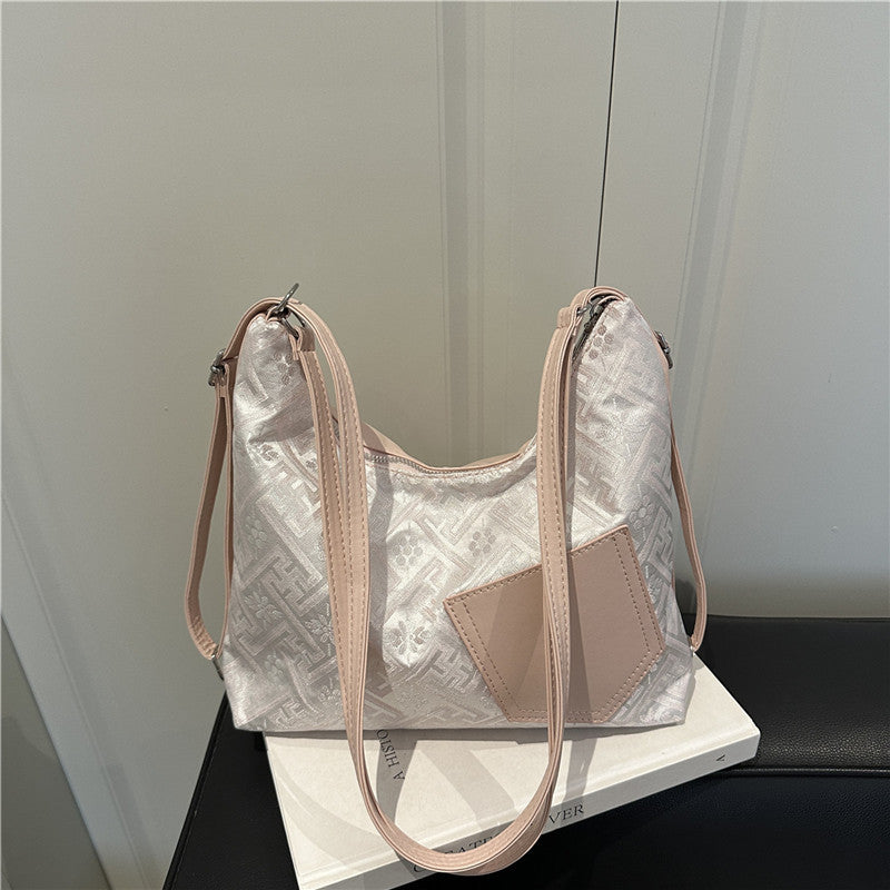 Stylish Geometric Pattern Shoulder Bag LoungeYard — product view 7