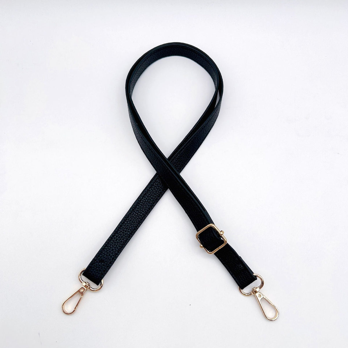Premium Textured Leather Bag Strap LoungeYard — product view 7