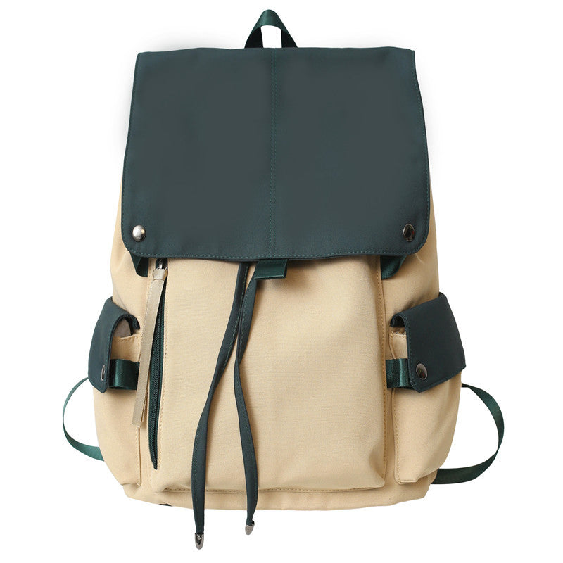 Stylish Roll-Top Hiking Backpack LoungeYard — product view 4