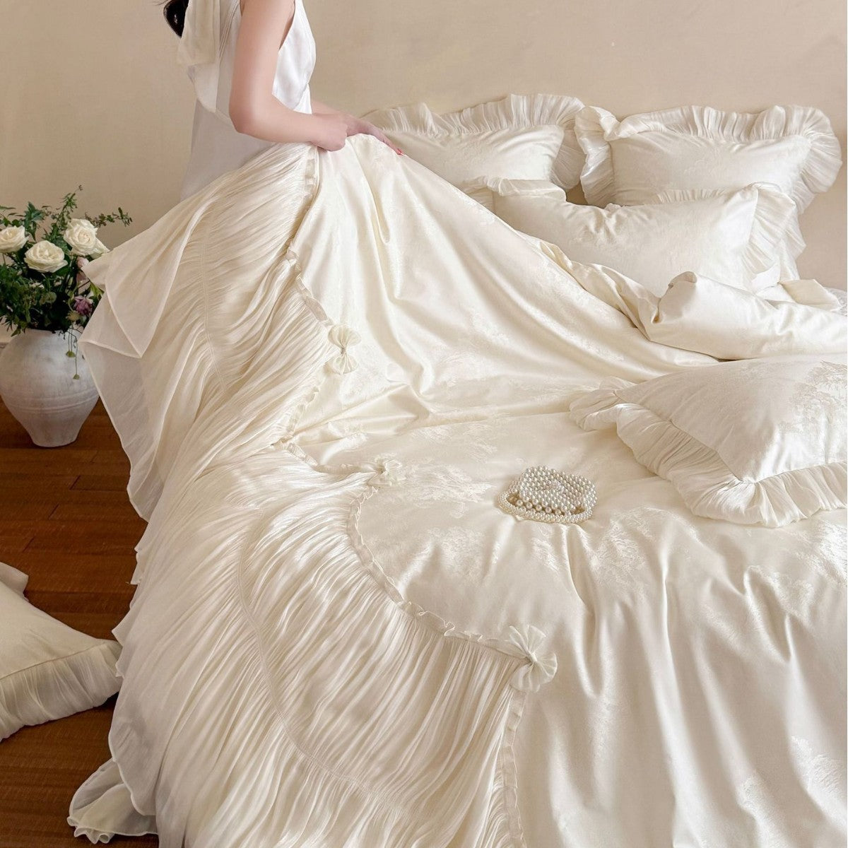 Satin-Duvet Cover Set — product view 4
