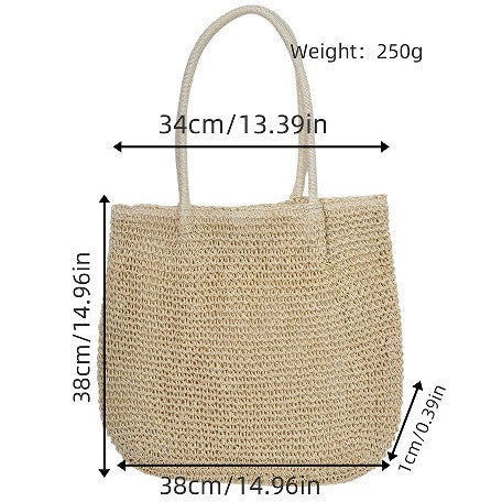 Spacious mesh tote bag LoungeYard — product view 2