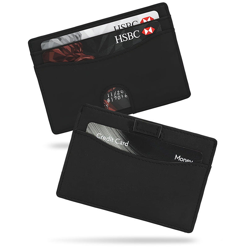 RFID-Blocking Leather Cardholder LoungeYard — product view 6