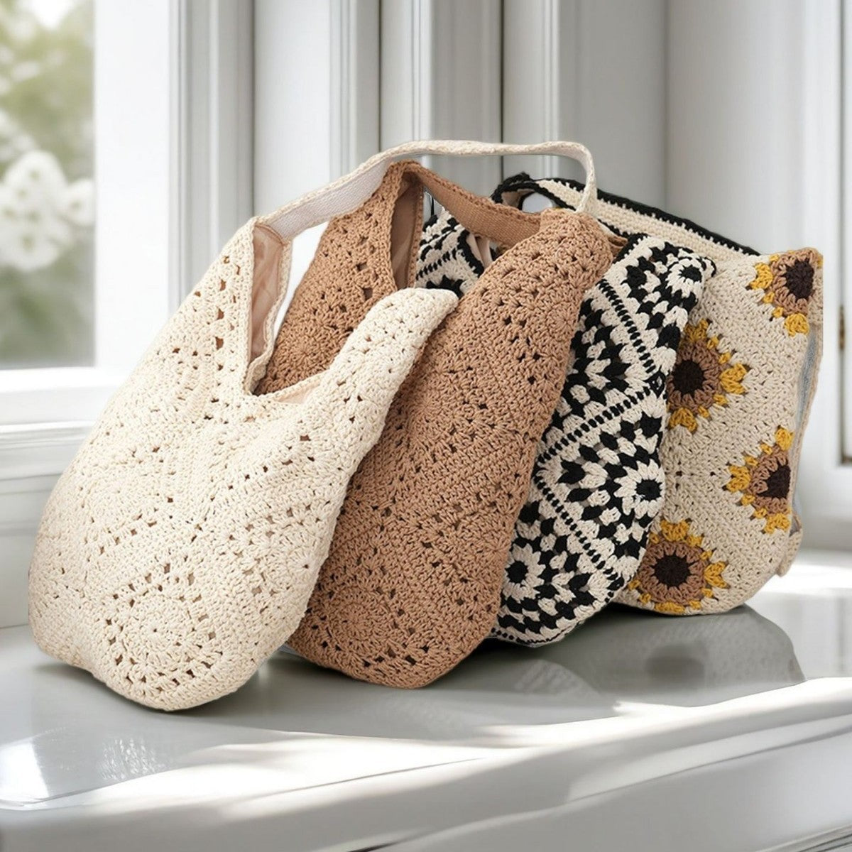 Crocheted Shoulder Bag LoungeYard — product view 2