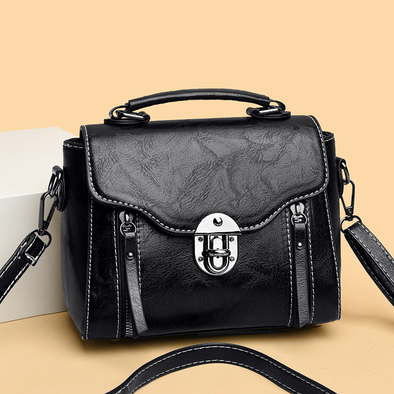 Vintage Leather Handbag — product view 3