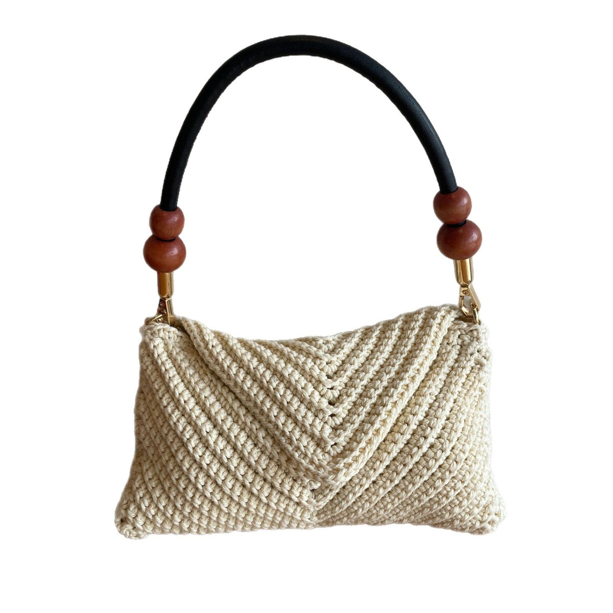 Elegant Woven Shoulder Bag LoungeYard — product view 5