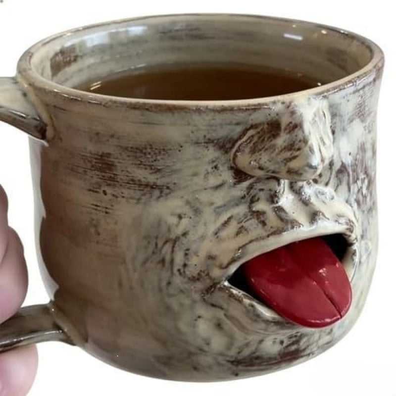Whimsical Face Mug Bowlift — product view 5