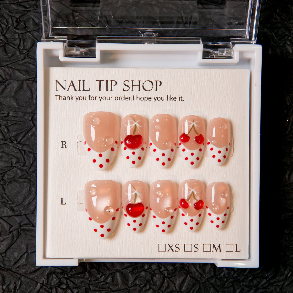 Themed Artistic Press-On Nail Set — product view 1