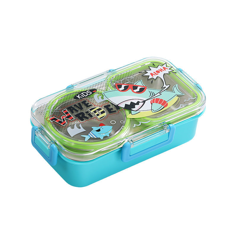 Fun-Themed Shark Design Bento Lunch Box — product view 3