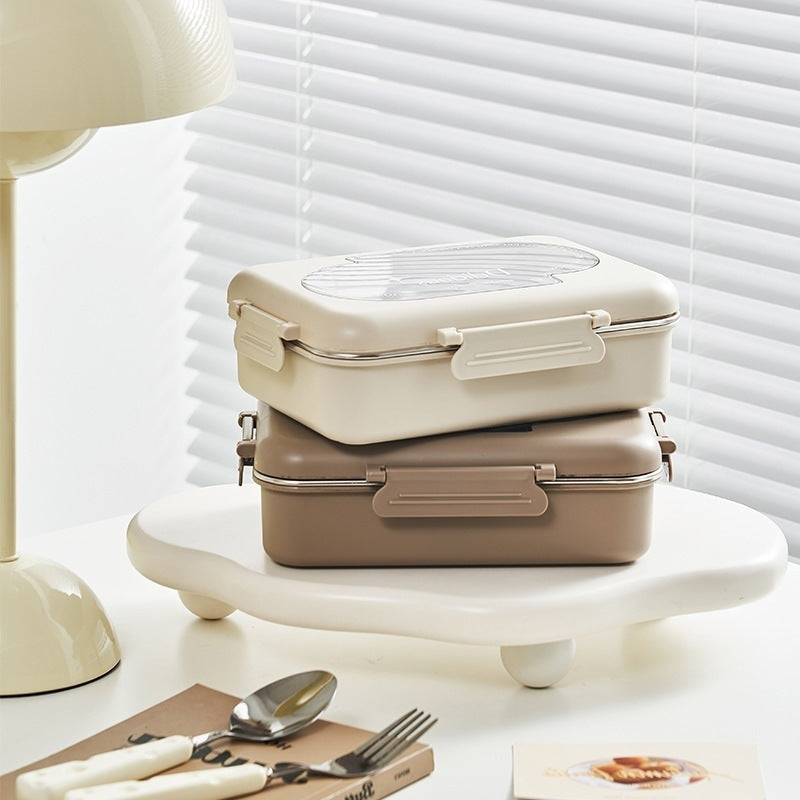 Multi-Section Stainless Steel Meal Prep Container — product view 3