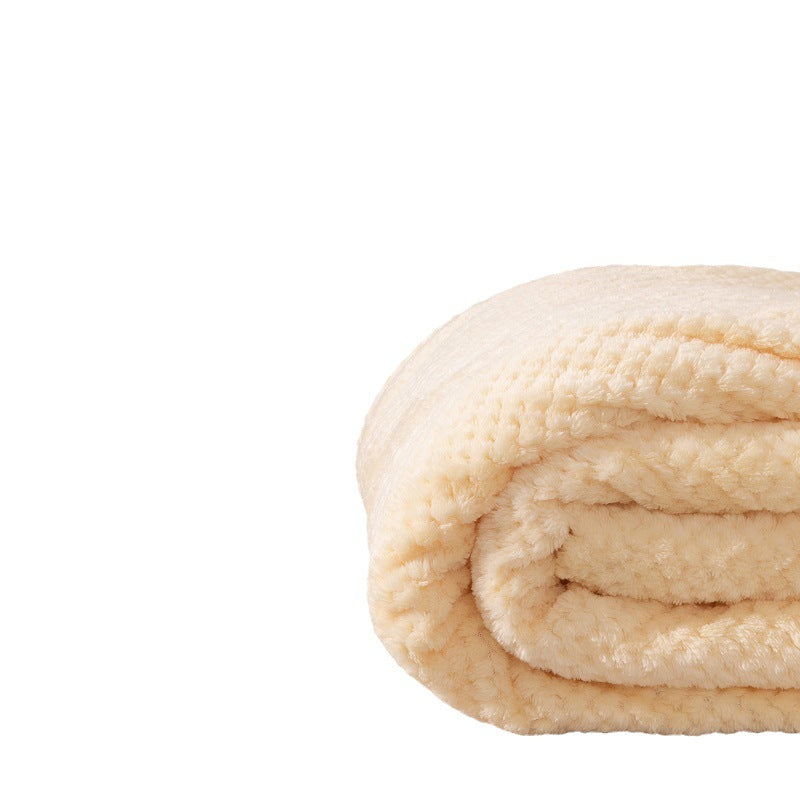 Textured Knit Throw Blanket — product view 4