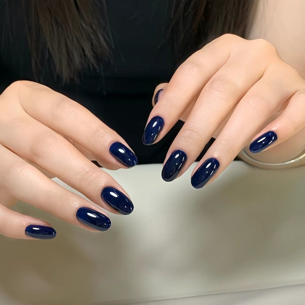 Glossy Almond Shaped Nail Extensions — product view 2