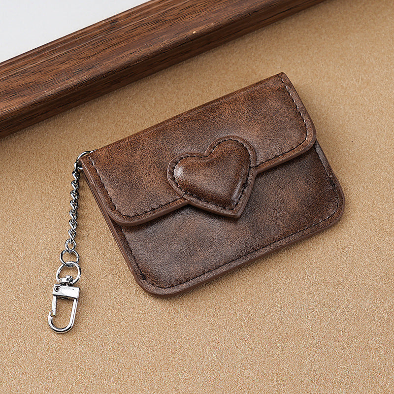 Heart-Embellished Clutch Wallet — product view 3
