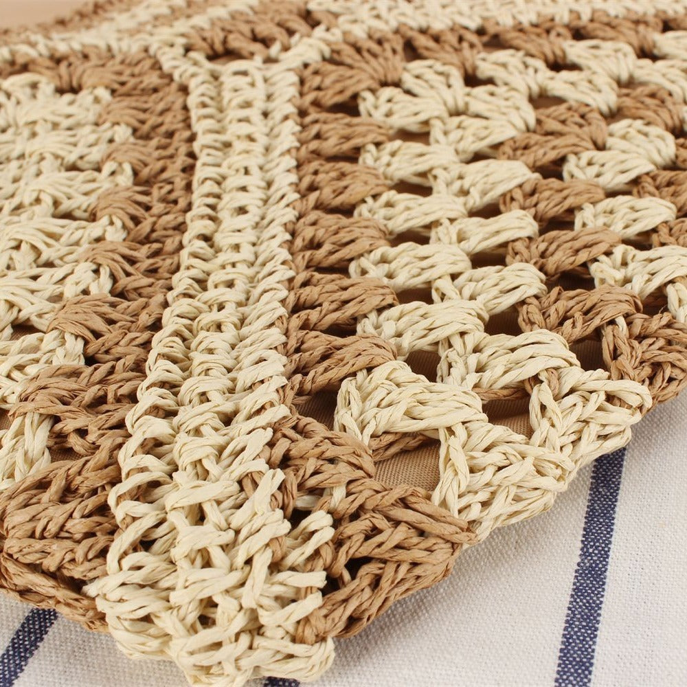 Macrame Crossbody Bag in Elegant Crocheted Design LoungeYard — product view 3