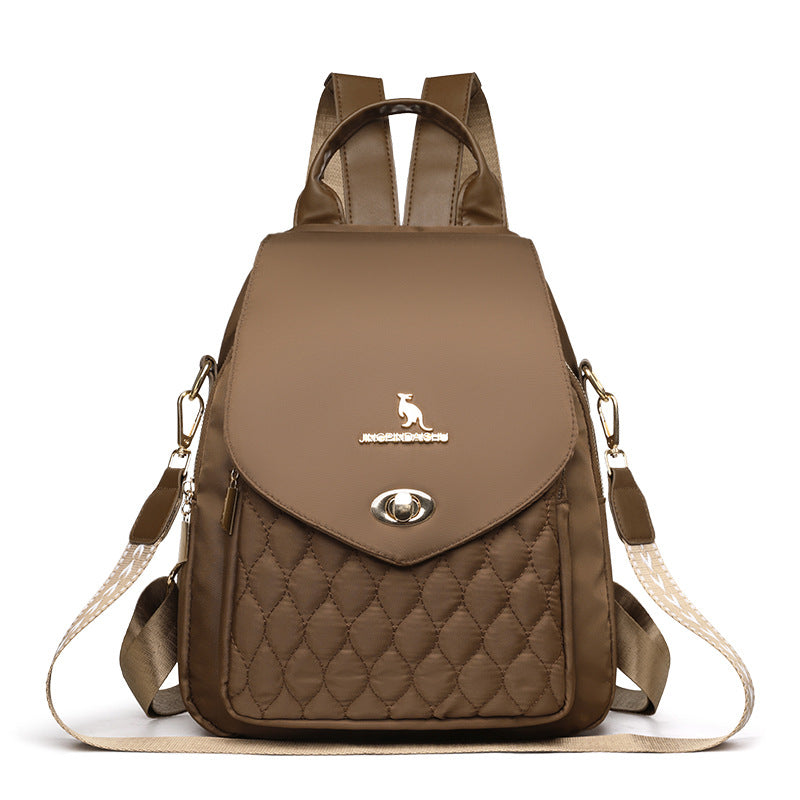 Modern Quilted Backpack — product view 2