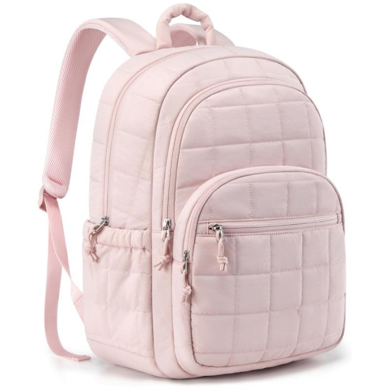 Unisex spacious backpack with insulated compartments and ergonomic carrying system LoungeYard — product view 6