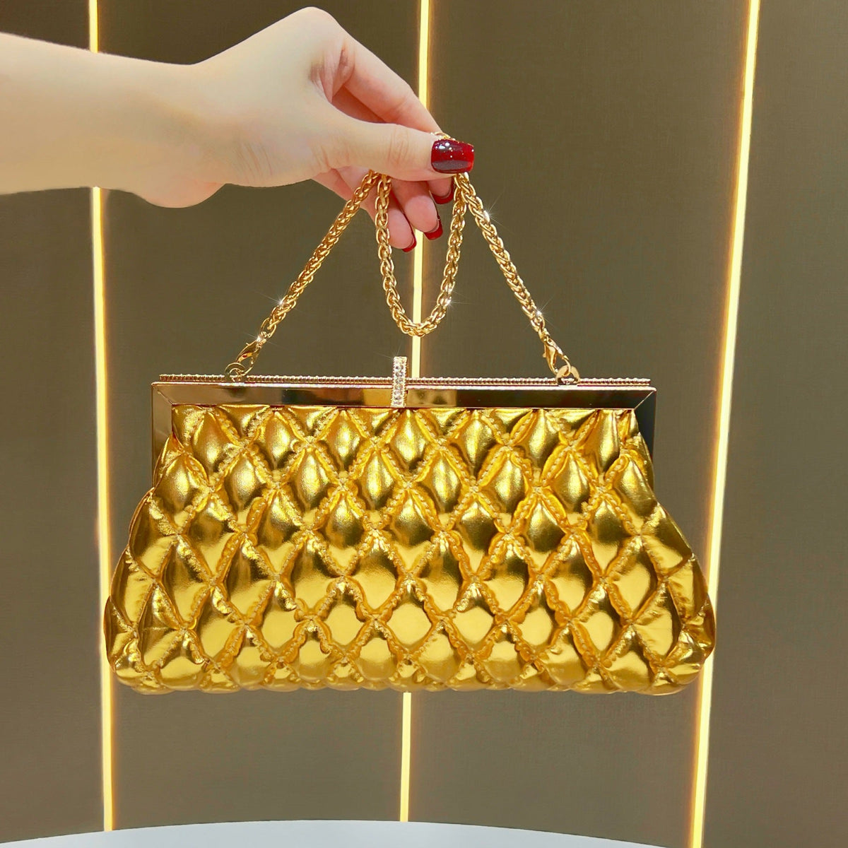 Elegant Textured Evening Handbag — product view 2