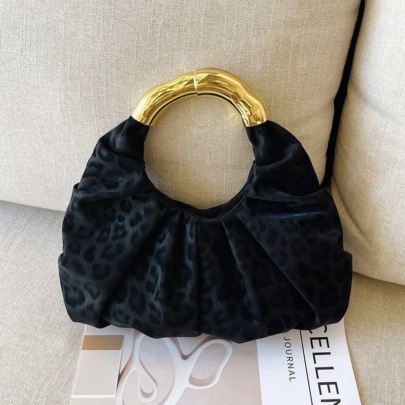Modern Pleated Handheld Tote Bag — product view 6