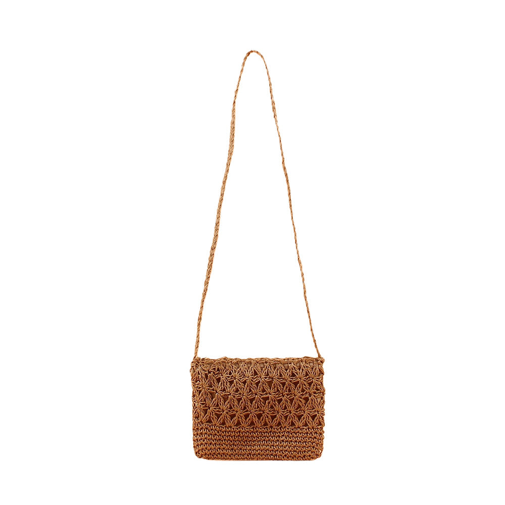 Handcrafted Macrame Shoulder Bag LoungeYard — product view 5